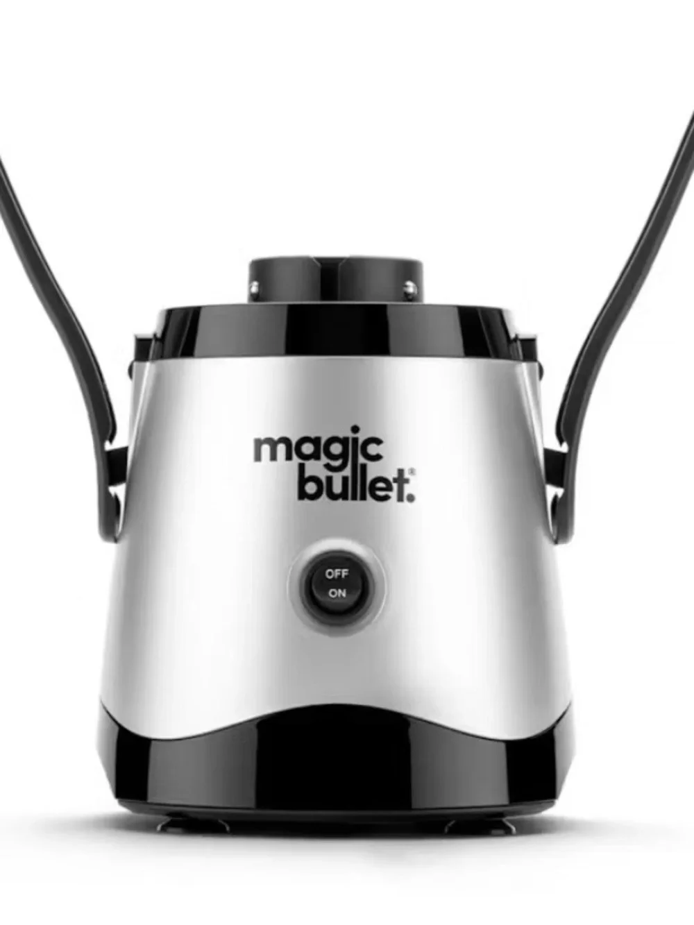 Mini Juicer in Silver and Black - Compact Home Juicer